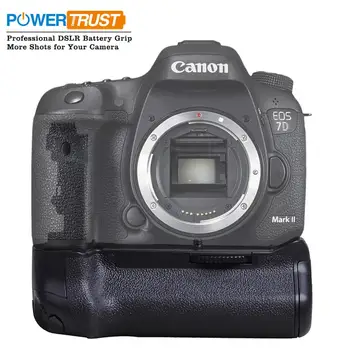 Powertrust Battery grip Canon 7D Mark II 7D2 DSLR Kameras kā BG-E16 darbu ar LP-E6 Akumulators vai 6 gab AA Baterijas