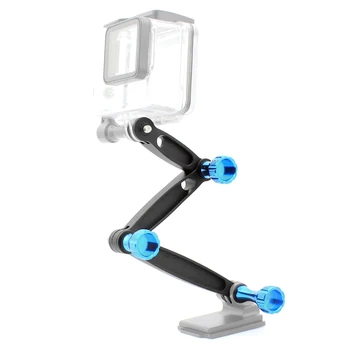 FEICHAO Alumīnija Selfie Stick Extension Arm w Skrūvi Statīva stiprinājuma Turētājs, Rokturis, par Gopro 10 9 8 7 6/ AKASO EK7000 4K Action Camera
