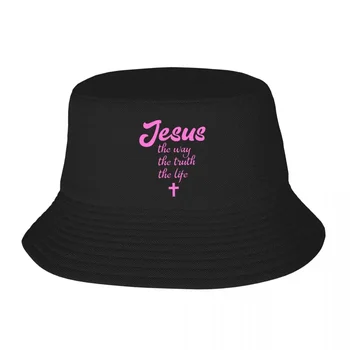 Gadījuma Jēzu Kā Patiesību, Dzīves Spaini Cepures Sievietēm, Vīriešiem Viegls Bob Cepure Vasaras Ceļojumiem Cepures