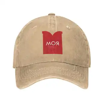 Moyamo augstākās Kvalitātes Denim Logo cap Beisbola cepure Adīta cepure