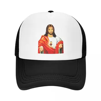 Jēzus Svētās Sirds Beisbola Cepure Vīriešiem, Sievietēm, Elpojošs Kristiešu Katoļu Dieva Šoferis Cepuri Sporta Snapback Cepures Vasaras Cepures