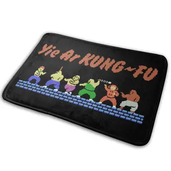 Arcade Yie Ar Kung Fu Video Spēli Retro Vintage 80S Cīņas Mākslu 8 Biti Pieaugušo Paklāju Paklāju