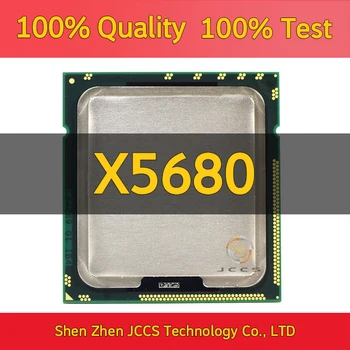 Izmantot X5680 procesors 3.33 GHz LGA 1366 12 MB L3 Kešatmiņu Sešiem galvenajiem servera CPU