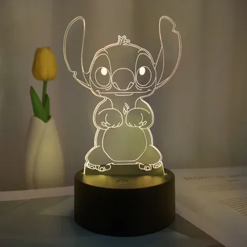 Karikatūra Dūriens rīcības anime Statuetes 3D LED Gaismas Bērniem LED Nakts Gaisma USB Galda Lampa, lai Guļamistaba Dekorēšana Chirstmas Dāvanu