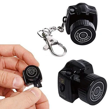 Tiny Kamera HD Video Audio Diktofonu Videokameras Sports Cam Micro Miniatūras Nelielu Kabatas Drošības Monitors Mini Kamera Ar Atslēgu piekariņi