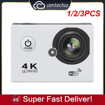 1/2/3PCS Action Camera GAISA 4K 30PFS 1080P 4x Tālummaiņas WIFI 2 Collu Motocikla Ķivere Ūdensizturīgs Video Action Sportu Kameras