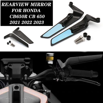 Honda CB650R CB 650 2021 2022 2023 Universālā CNC Alumīnija 360° Regulējami Atpakaļskata Spoguļi Motociklu Atpakaļskata Spoguļi