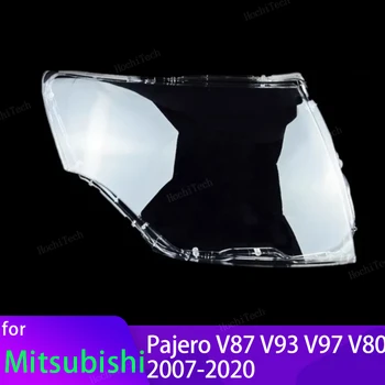 Caurspīdīgs Korpuss Priekšējo Lukturu Lēcas Korpusa Vāciņu Lampcover Par Mitsubishi Pajero V87 V93 V97 V80 NS NT ZR NX Pārsniegt 2007-20