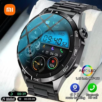 Xiaomi Mijia GT4 Smartwatch Vīriešiem GPS Tracker AMOLED 466*466 HD Ekrāns sirdsdarbība Bluetooth Zvanu Smart Skatīties Huawei GT4 Pro