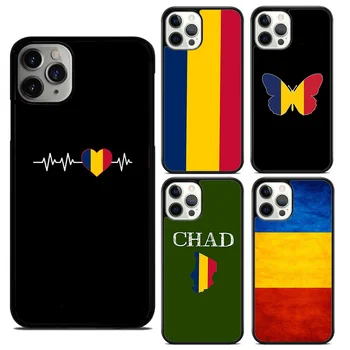 Republikas, Čadas Karoga Mīksto Tālrunis Lietā Par iPhone 15 SE2020 14 XR XS Max 7 8 Plus 11 12 13 Pro Max Mini Tālruņa Vāciņu coque Fundas