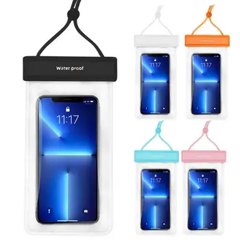 Ūdensizturīgs Telefonu Gadījumā Maisiņš Protector For IPhone ForXiaomi Redmi Mobilo Telefonu Vāciņu Zemūdens Gadījumā Universālā Ūdens Necaurlaidīgs Maiss