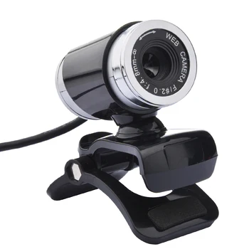 USB Webcam 12.0 MP Augstas Izšķirtspējas Portatīvie Jaunu Web Cam Datoru, Portatīvo DATORU 360 Grādu Grozāms Clip-on Stikla Objektīvs
